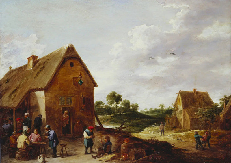 Bønder foran en landsbyhytte - David Teniers den Yngre

Source:
Paysans devant une auberge de campagne - David Teniers le Jeune