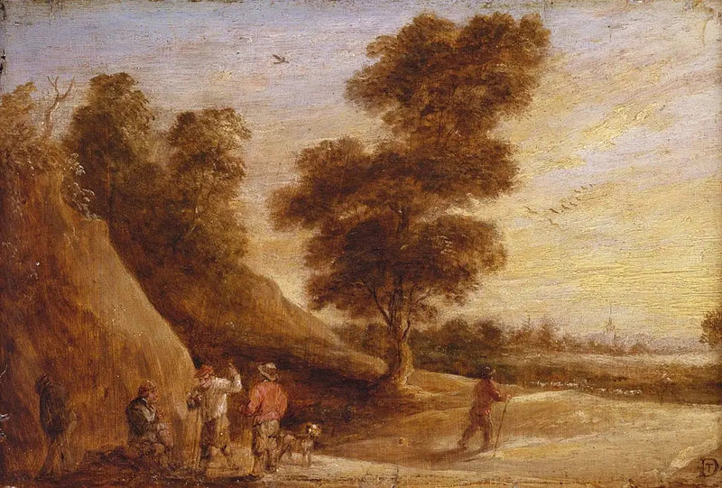 Bønder som diskuterer i et landskap - David Teniers den Yngre

Source:
Paysans discutant dans un paysage - David Teniers le Jeune