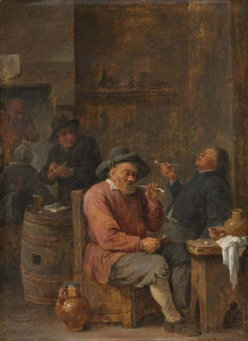 Bønder som røyker i en vertshus - David Teniers den Yngre

Source:
Paysans fumant dans une auberge - David Teniers le Jeune