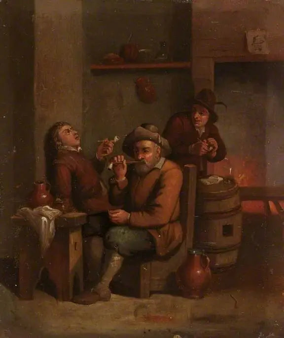 Bønder som røyker i en vertshus - David Teniers den Yngre

Source:
Paysans fumant dans une auberge - David Teniers le Jeune