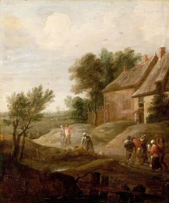Berusede bønder som kommer hjem - David Teniers den Yngre

Source:
Paysans ivres rentrant chez eux - David Teniers le Jeune