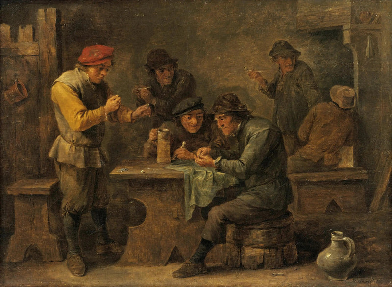 Bønder som spiller terning - David Teniers den Yngre

Source:
Paysans jouant aux dés - David Teniers le Jeune