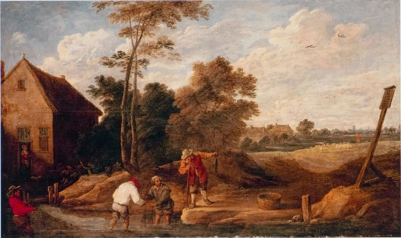 Bønder som fisker i en bekk, nær en hytte - David Teniers den Yngre

Source:
Paysans pêchant dans un ruisseau, près d'un chalet - David Teniers le Jeune