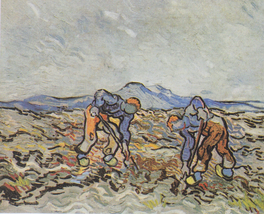Bønder som plukker poteter - Vincent van Gogh