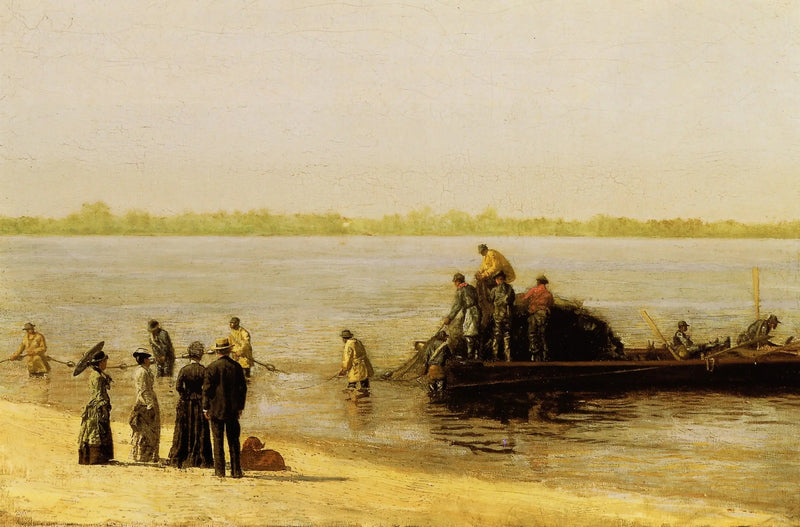Fiske etter alosa i Gloucester ved Delaware-elven - Thomas Eakins

Source:
Pêche à l'alose à Gloucester sur le fleuve Delaware - Thomas Eakins