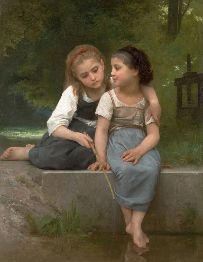 Froskefiske - Bouguereau
