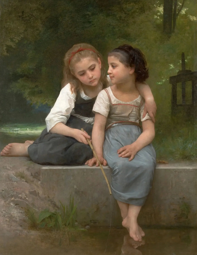 Froskefiske - Bouguereau