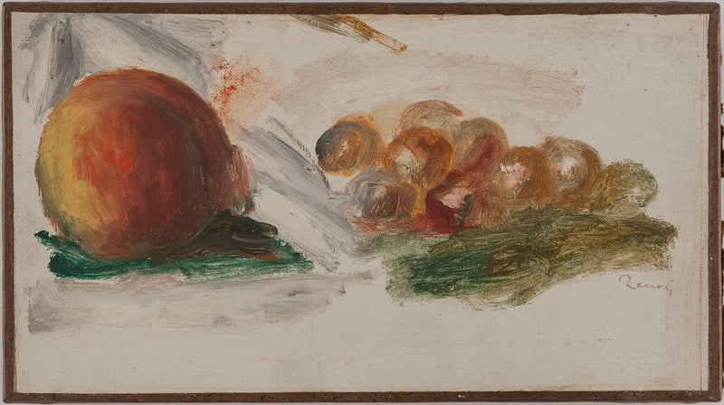 Fiske og druer - Pierre-Auguste Renoir