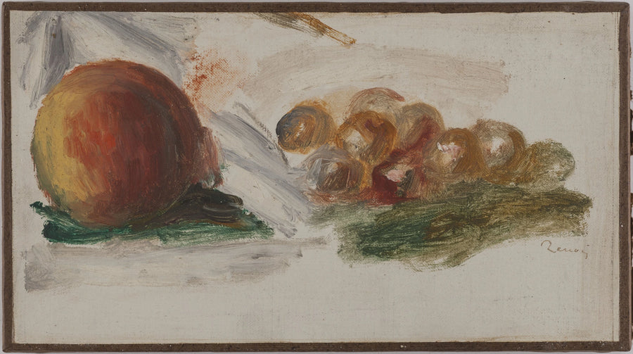 Fiske og druer - Pierre-Auguste Renoir