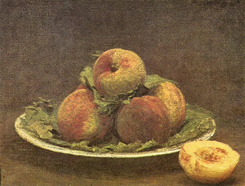 Fersken på en tallerken - Henri Fantin-Latour

Source:
Pêches dans une assiette - Henri Fantin-Latour