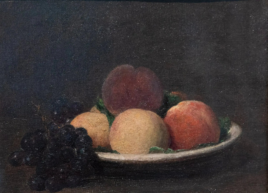 Fersken og svarte druer - Henri Fantin-Latour

Source:
Pêches et raisins noirs - Henri Fantin-Latour