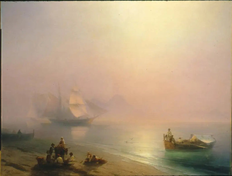 Fiskere og deres familier ved bredden av Napoli-bukten - Ivan Aïvazovski

Source:
Pêcheurs et leurs familles sur la rive de la baie de Naples - Ivan Aïvazovski