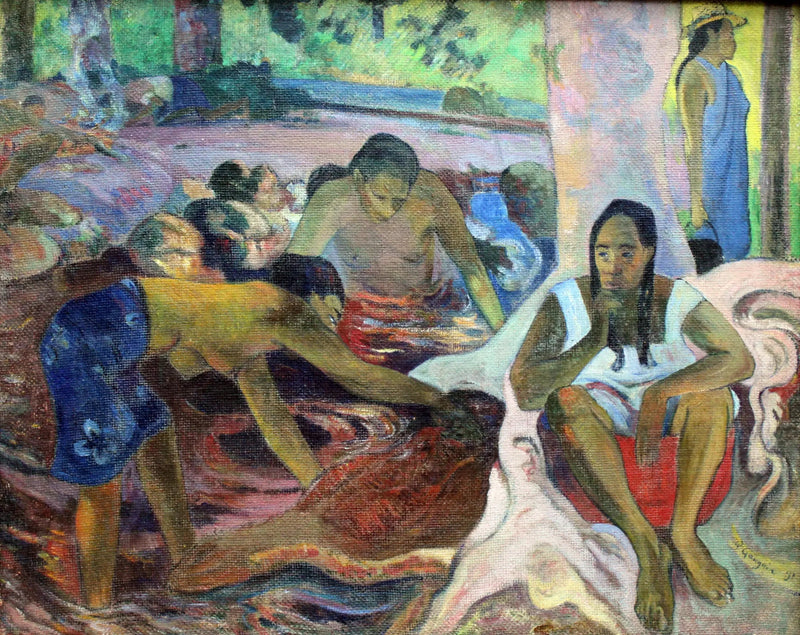 Tahitianske fiskere - Paul Gauguin