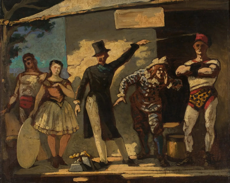 Maleriet av Honoré Daumier - Honoré Daumier