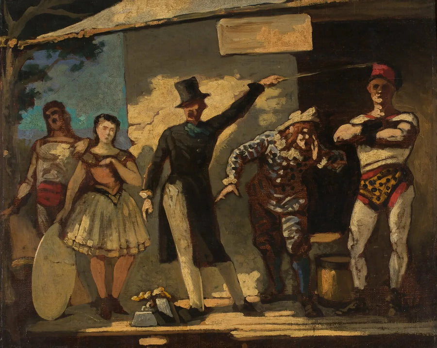 Maleriet av Honoré Daumier - Honoré Daumier