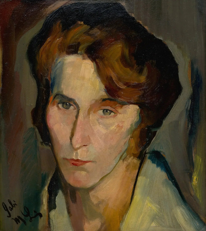 Maleri av kunstnerens mor - Max Liebermann