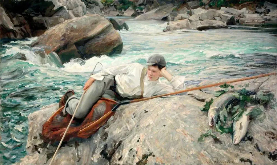 I løpet av ferien, Norge - John Singer Sargent