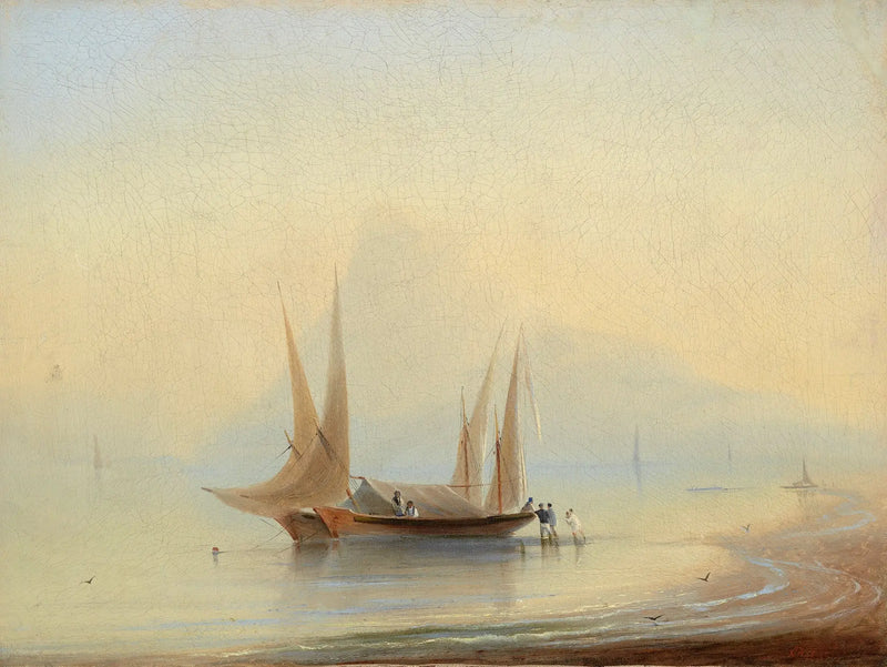 Båttype ved sjøen - Ivan Aïvazovski

Source:
Péniche au bord de la mer - Ivan Aïvazovski