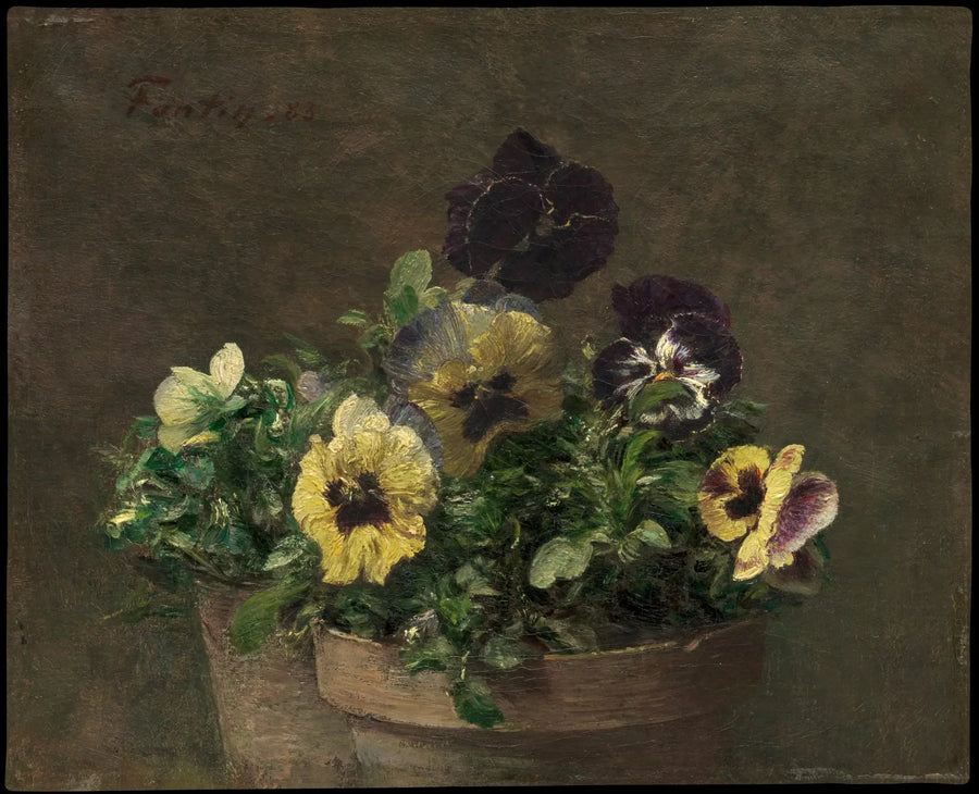 Potteplanter med tanker - Henri Fantin-Latour

Source:
Pensées en pot - Henri Fantin-Latour