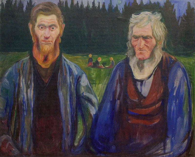 Far og Sønn - Edvard Munch