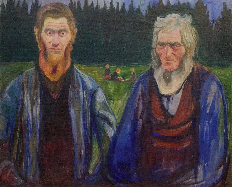 Far og Sønn - Edvard Munch
