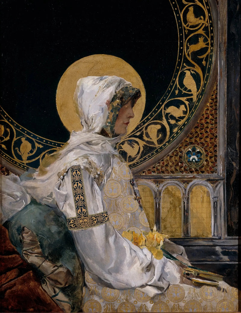 Julenissen i bønn - Joaquín Sorolla