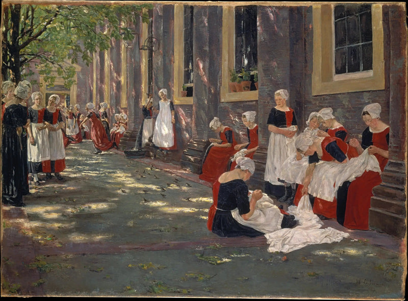 Gratis periode på barnehjemmet i Amsterdam - Max Liebermann