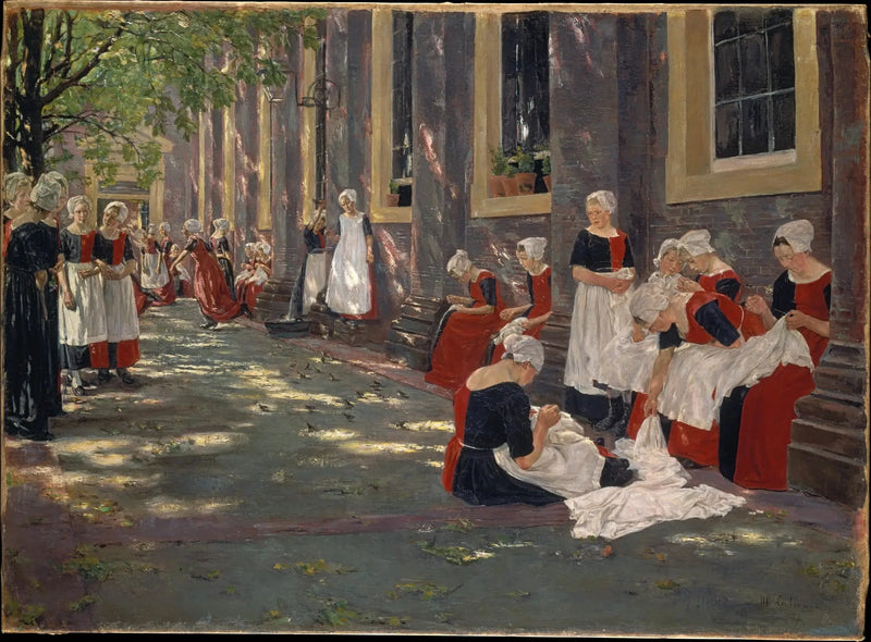 Gratis periode på barnehjemmet i Amsterdam - Max Liebermann