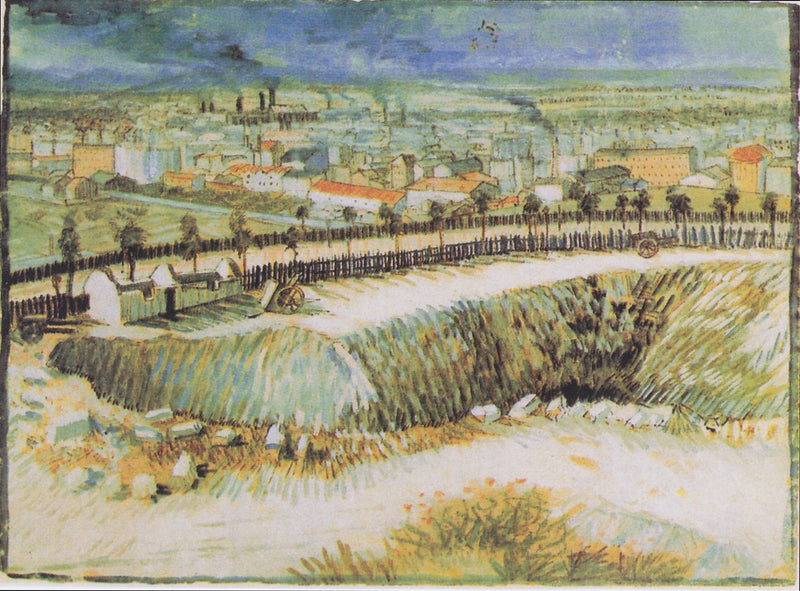 I utkanten av Paris, nær Montmartre - Vincent van Gogh