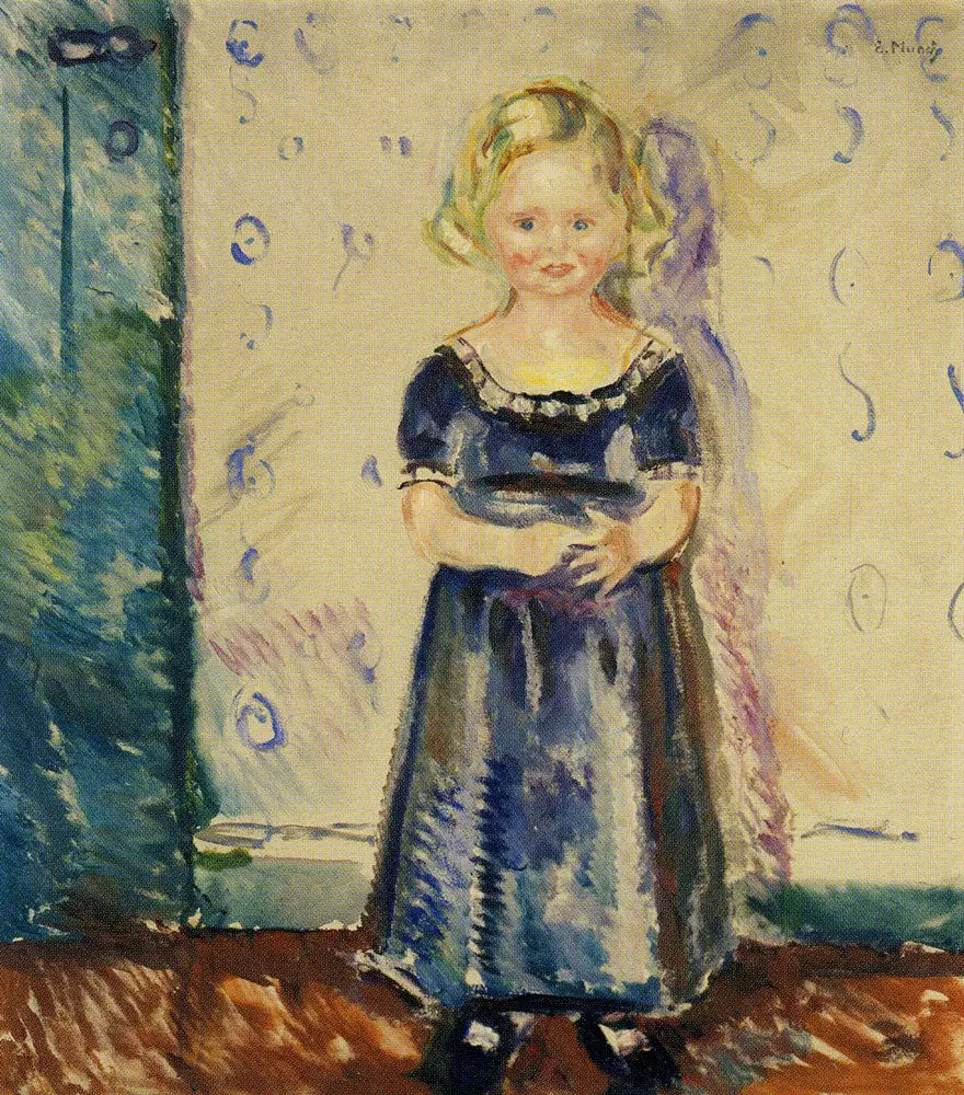 Reproduction du tableau « Pernille Kirkeby - Edvard Munch » par Alpha Reproduction en peinture à l’huile