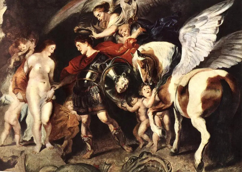 Perseus med Hode av Medusa - Peter Paul Rubens