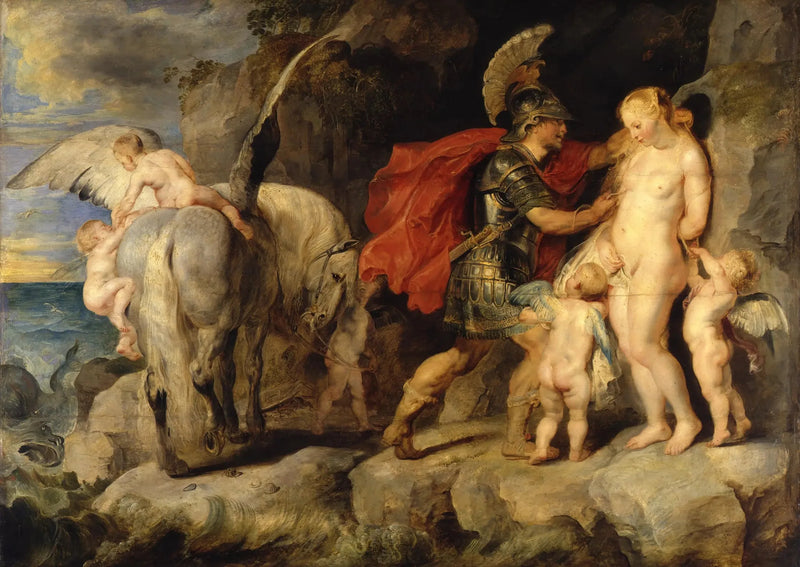 Perseus som frigjør Andromeda - Peter Paul Rubens