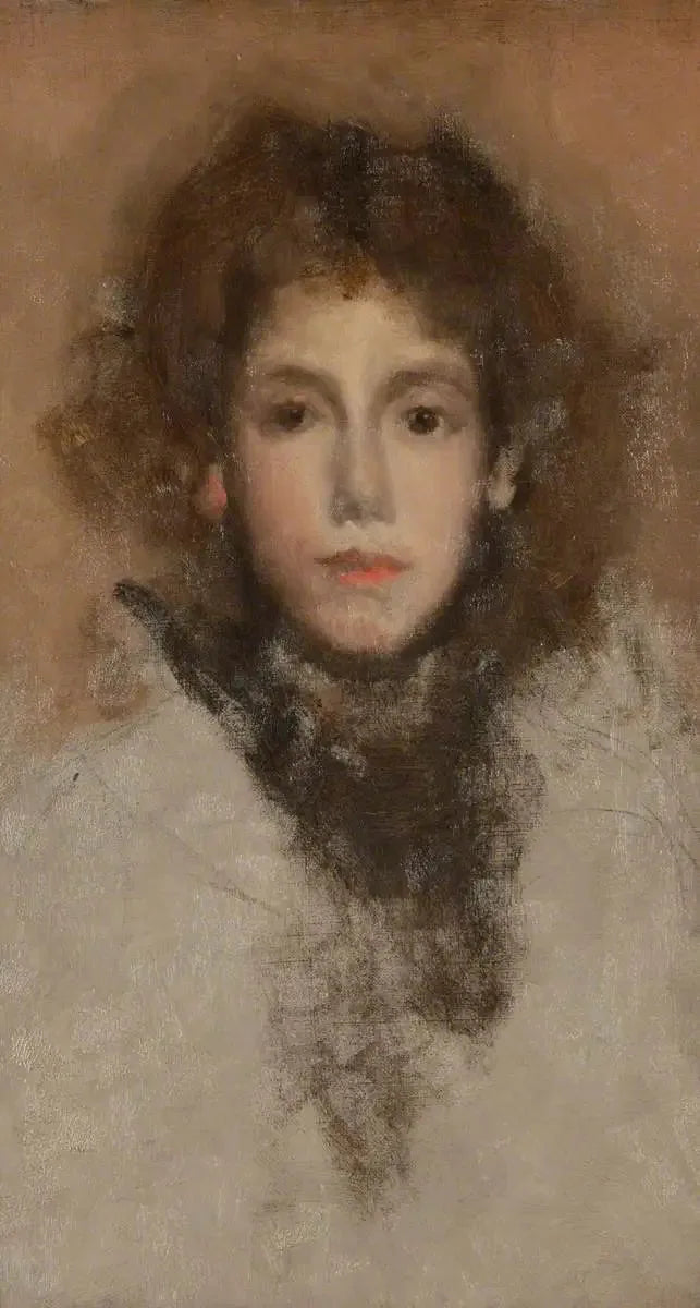 Liten einerknopp (Lizzie Willis) - James Abbott McNeill Whistler