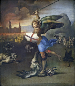 Le Petit Saint Michel, ca 1503-1505 - Raphaël
