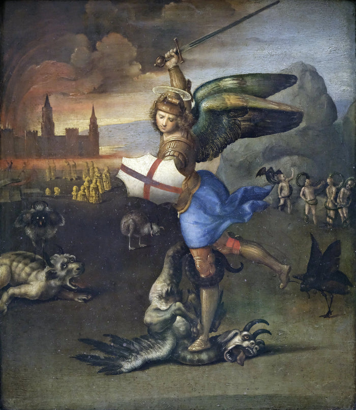 Le Petit Saint Michel, ca 1503-1505 - Raphaël