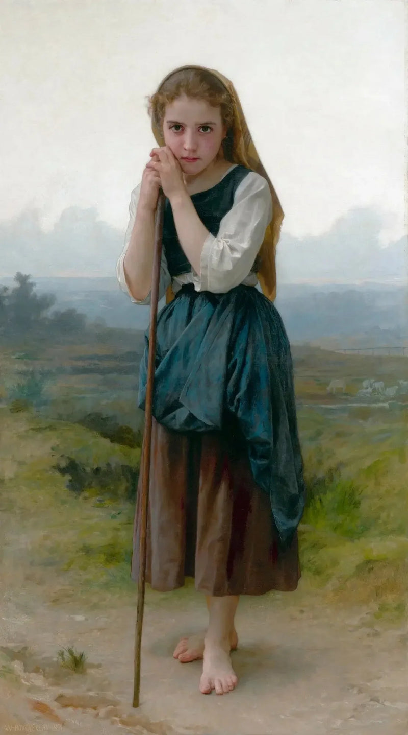 Lille Hyrdinde - Bouguereau
