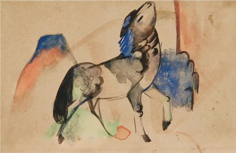 liten fantastisk skapning II - Franz Marc