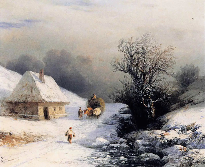 Liten russisk okselastbil om vinteren - Ivan Aïvazovski

Source:
Petite charrette à bœufs russe en hiver - Ivan Aïvazovski