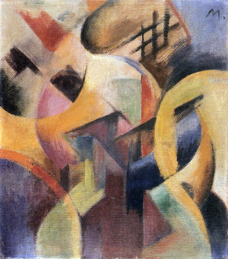 Liten komposisjon I - Franz Marc