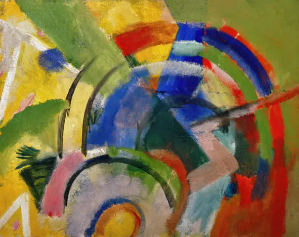 Liten komposisjon IV - Franz Marc