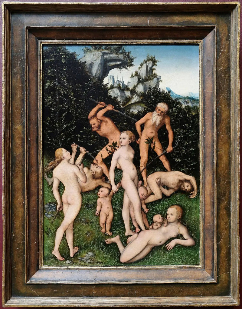 Primitive folkeslag - Lucas Cranach den eldre