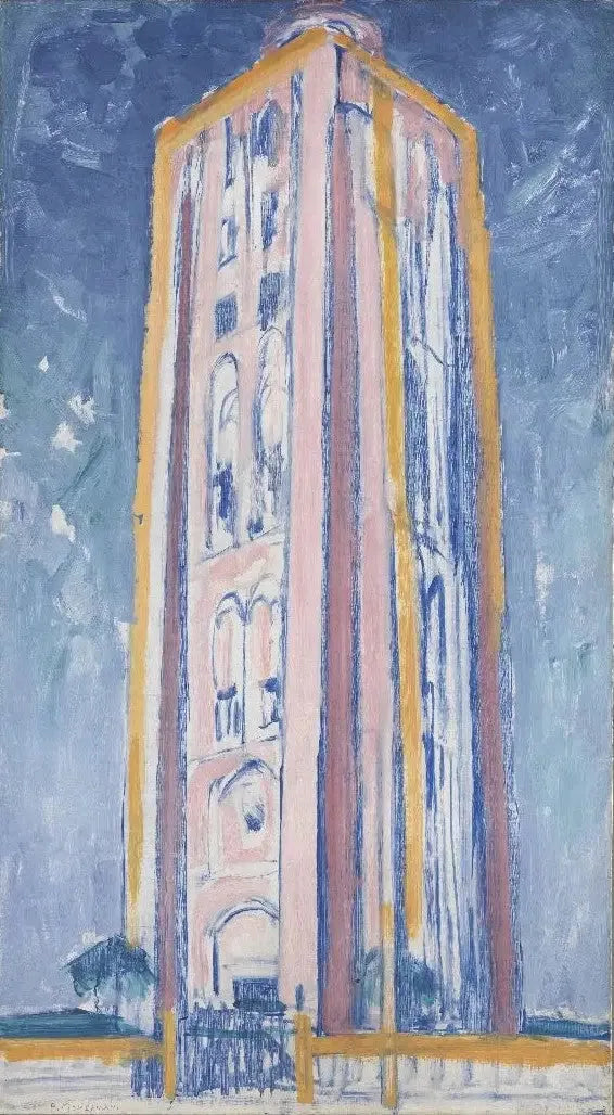 Fyrtårn i Westkapelle - Piet Mondrian
