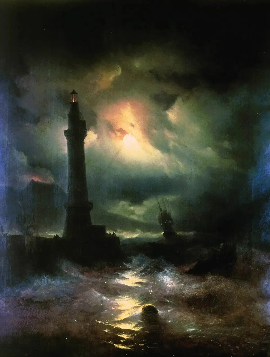 Napolitansk lykt. - Ivan Aïvazovski

Source:
Phare napolitain. - Ivan Aïvazovski