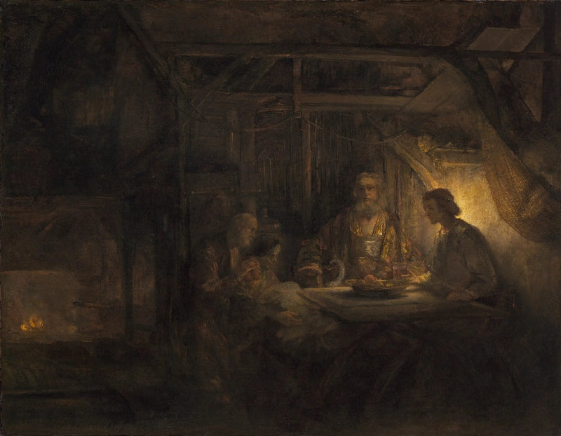Filémon og Baucis - Rembrandt