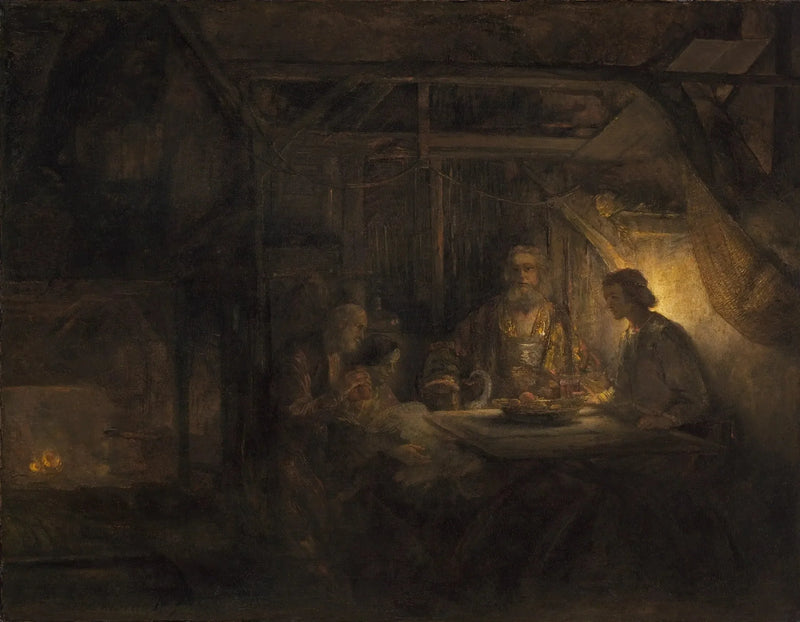 Filémon og Baucis - Rembrandt