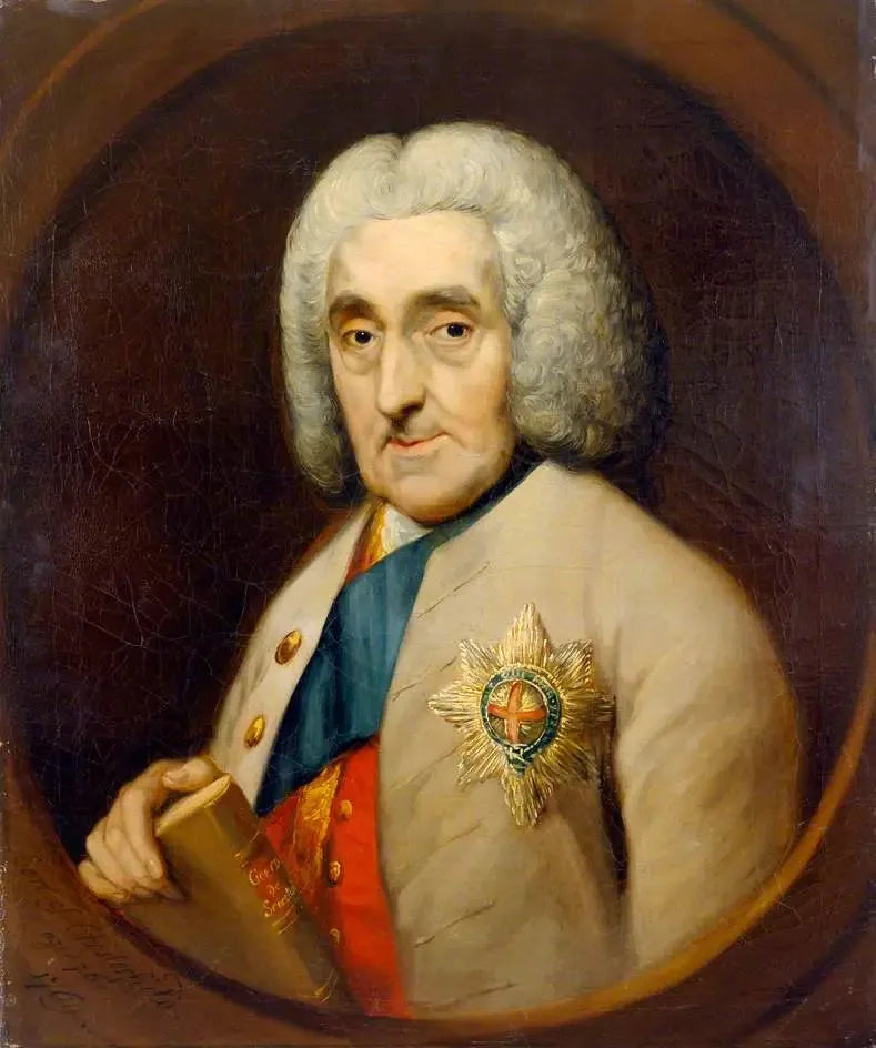 Philip Dormer Stanhope (1694–1773), 4. greve av Chesterfield - Thomas Gainsborough

Source:
Philip Dormer Stanhope (1694–1773), 4e comte de Chesterfield - Thomas Gainsborough