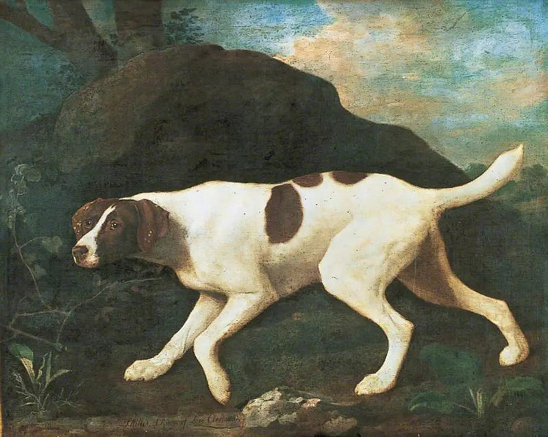 Phillis', en peker fra Lord Clermont - George Stubbs

Source:
Phillis', un pointeur de Lord Clermont - George Stubbs