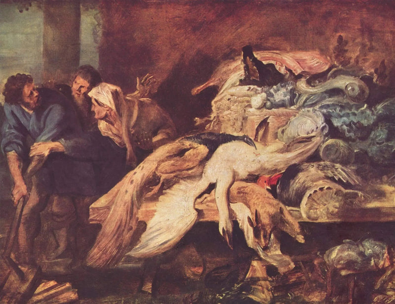 Philopœmen anerkjent av en gammel kvinne - Peter Paul Rubens