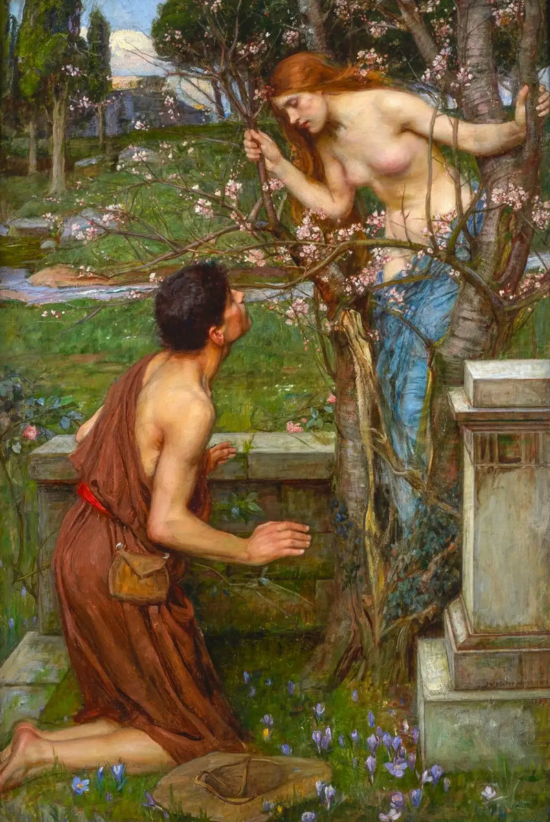 Phyllis og Démophoon - John William Waterhouse