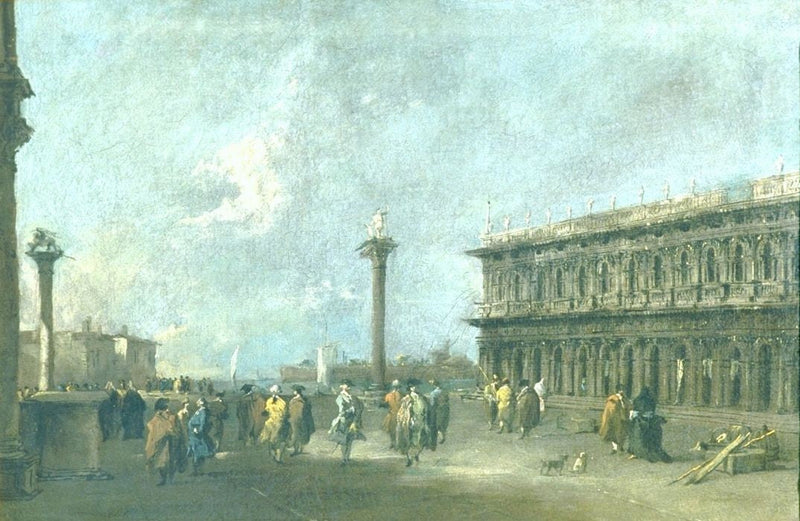 Piazzetta di S. Marco, Venezia - Francesco Guardi